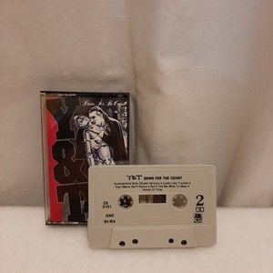 Y&T Down For The Count 1985 Cassette Tape Vintage Hard Rock Metal READ
